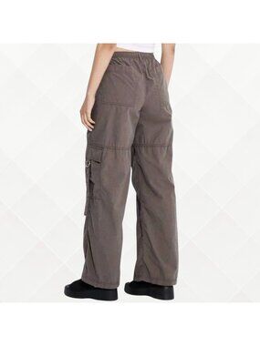 Wild Fable Cargo Pants • Size XL • NWT • Pewter Gray • Wide Leg - WPT-100081